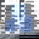 Other Sky Blue Bibb Home 24 Piece Zero Twist Egyptian Cotton Towel Set