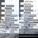 Other Silver Bibb Home 24 Piece Zero Twist Egyptian Cotton Towel Set