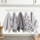 Other Gray Dan River 10 Pack Cotton Flat Assorted Kitchen Towels