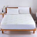 King White Aloe Vera Bamboo Hypoallergenic Mattress Pad
