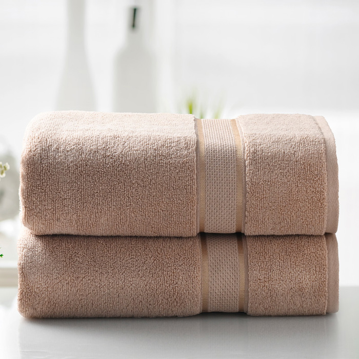 Kathy Ireland 2-4 Piece Zero Twist Cotton Plush Bath Sheet Set