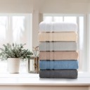  Kathy Ireland 4-8 Piece Zero Twist Cotton Plush Bath Towel Set