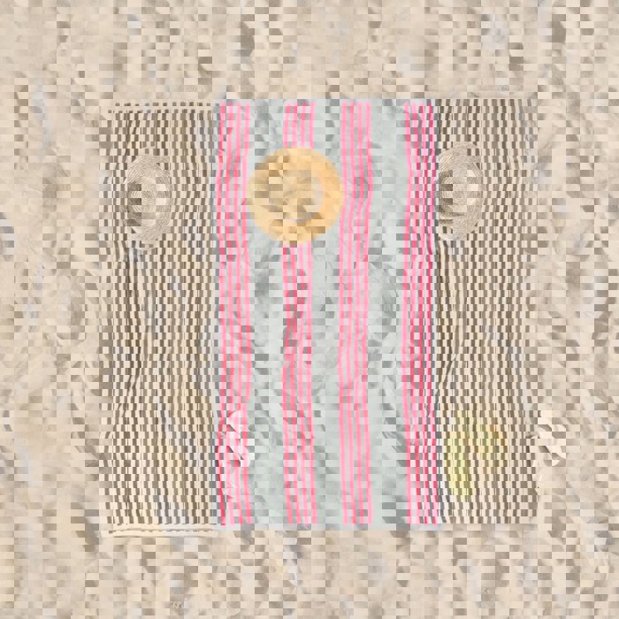 Dan River 2-4 Pack Cabana Stripe Beach Towel Set