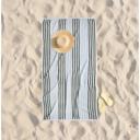 2-piece Aqua/Green Dan River 2-4 Pack Cabana Stripe Beach Towel Set