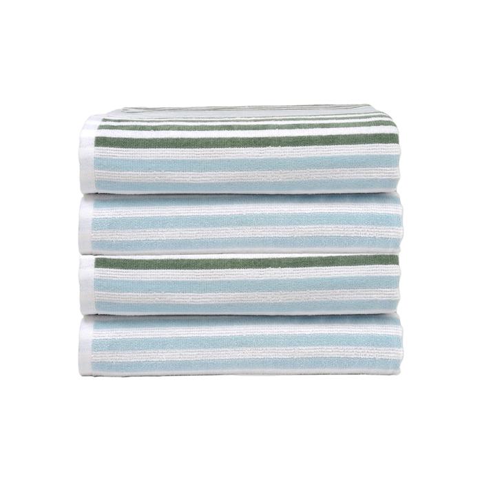 Dan River 2-4 Pack Cabana Stripe Beach Towel Set