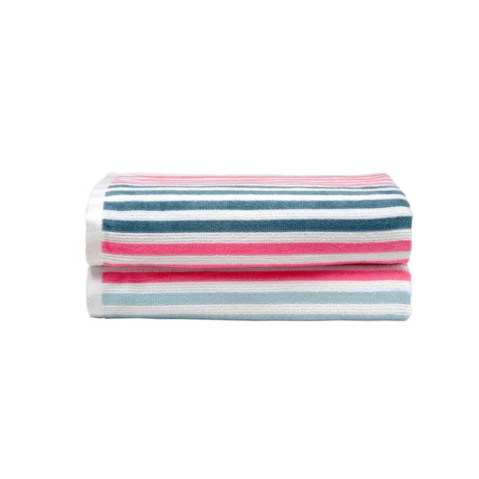 Dan River 2-4 Pack Cabana Stripe Beach Towel Set