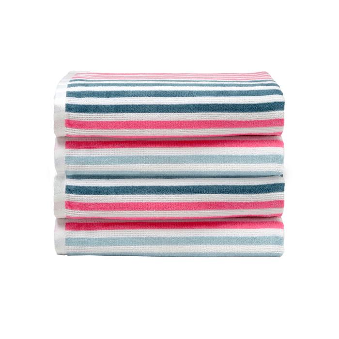 Dan River 2-4 Pack Cabana Stripe Beach Towel Set