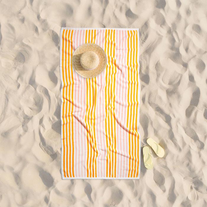 Dan River 2-4 Pack Cabana Stripe Beach Towel Set