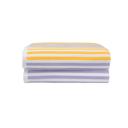 2-piece Purple/Yellow Dan River 2-4 Pack Cabana Stripe Beach Towel Set