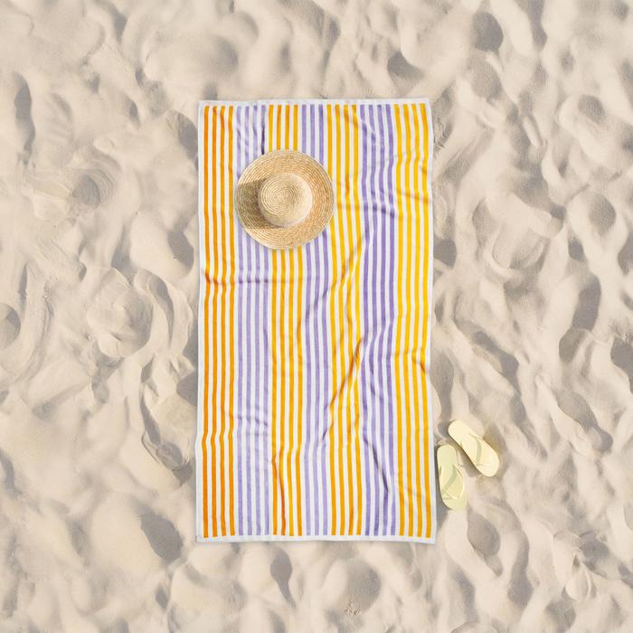 Dan River 2-4 Pack Cabana Stripe Beach Towel Set