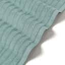  Bibb Home 4 Pack Ribbed Egyptian Cotton Bath Towel Set