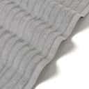  Bibb Home 4 Pack Ribbed Egyptian Cotton Bath Towel Set