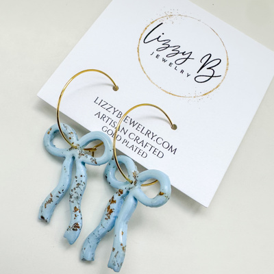 Something Blue Earrings 