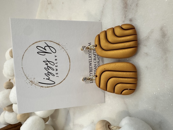 Gold Dangle Earrings