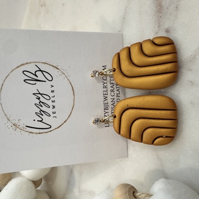 Gold Dangle Earrings
