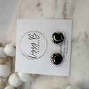  Black Stud Earrings