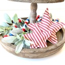 American Flag Patriotic Stars & American Flags Tray Fillers | Set of 2