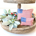 American Flag Patriotic Stars & American Flags Tray Fillers | Set of 2