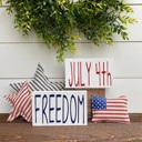  Small Patriotic Wood Signs