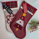 Stocking Tags | Christmas Gift Tags | Wood Personalized Tag | Rustic Holiday Name Tags | Name Ornament| Holiday Gift Tags
