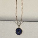 Moon Dainty Element Necklace