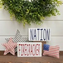  Small Patriotic Wood Signs