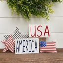  Small Patriotic Wood Signs