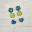 69 Druzy/Cabochon 12mm 3pk Earrings