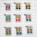  Druzy/Cabochon 12mm 3pk Earrings