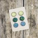 23 Druzy/Cabochon 12mm 3pk Earrings