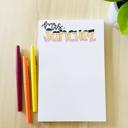 Large Pencil Personalized Notepad 