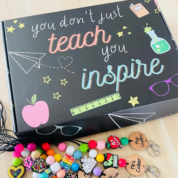 Teacher Appreciation Gift Box I Teacher Christmas Gift