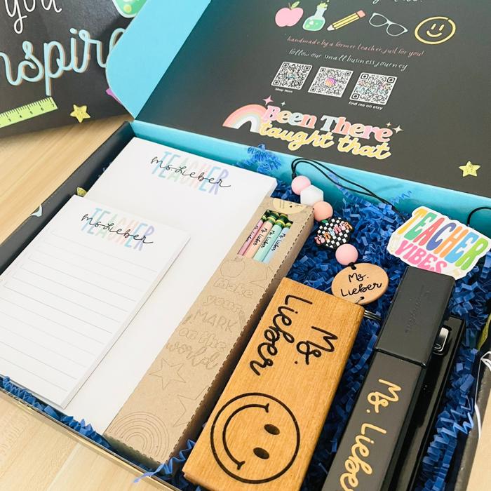 Teacher Appreciation Gift Box I Teacher Christmas Gift