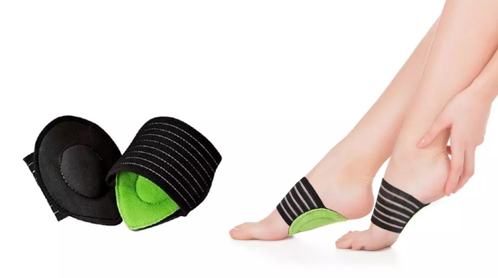 (3) Pairs  Cushioned Arch Supports, Relief for Plantar Fasciitis and Foot Pain