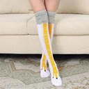  Funny Chicken Leg Socks - White