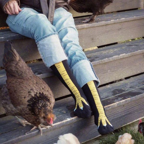 Chicken Leg Funny Socks