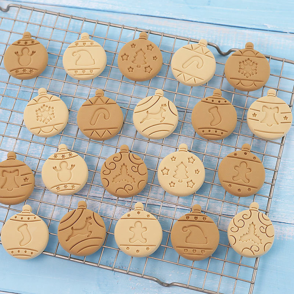 Christmas Ornament Cookie Cutters 