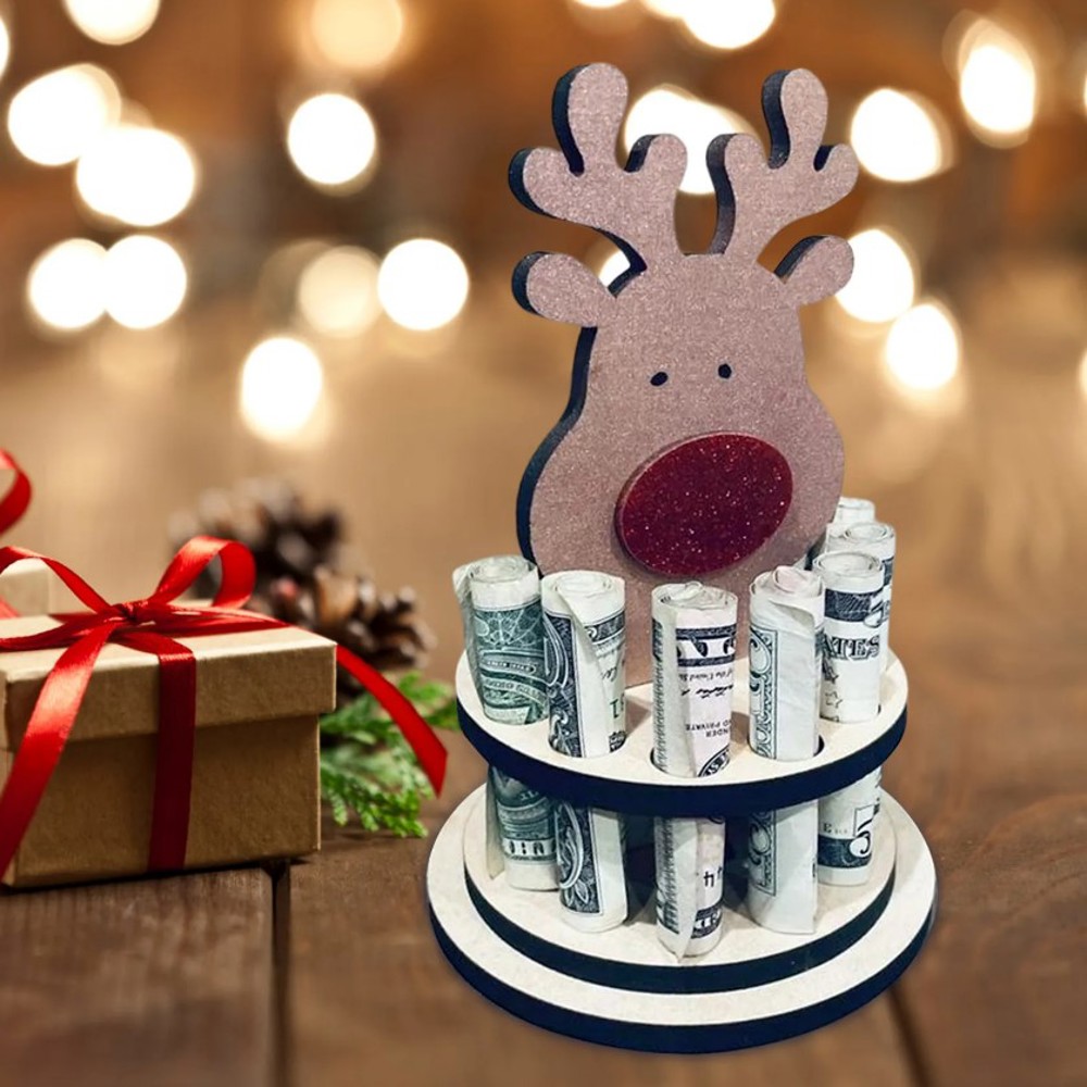 Rudolph Money Gift Holder