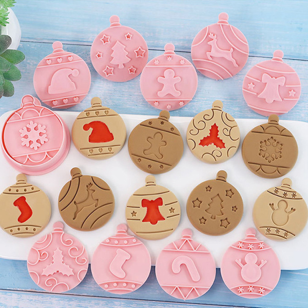 Christmas Ornament Cookie Cutters 