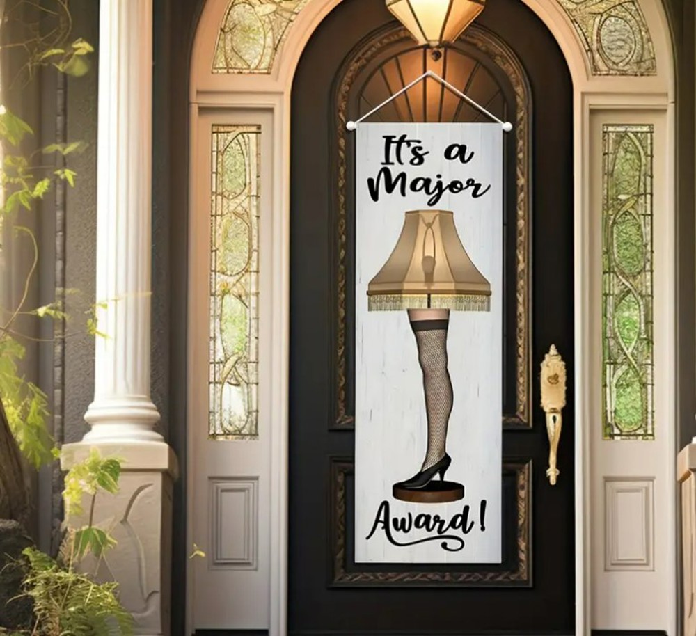 Leg Lamp Christmas Story Banner Funny