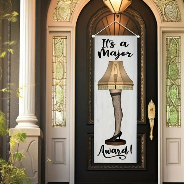 Leg Lamp Christmas Story Banner Funny