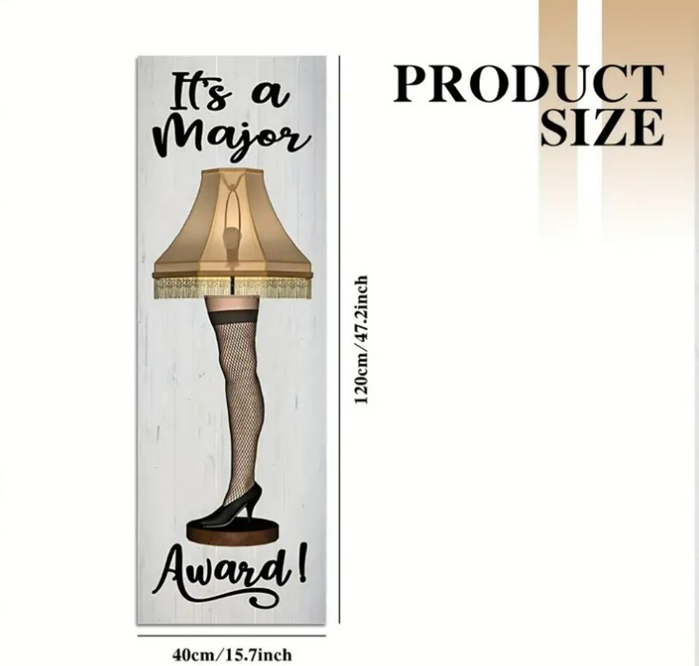 Leg Lamp Christmas Story Banner Funny