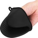  Silicone Hot Pot Plate Holders - Black