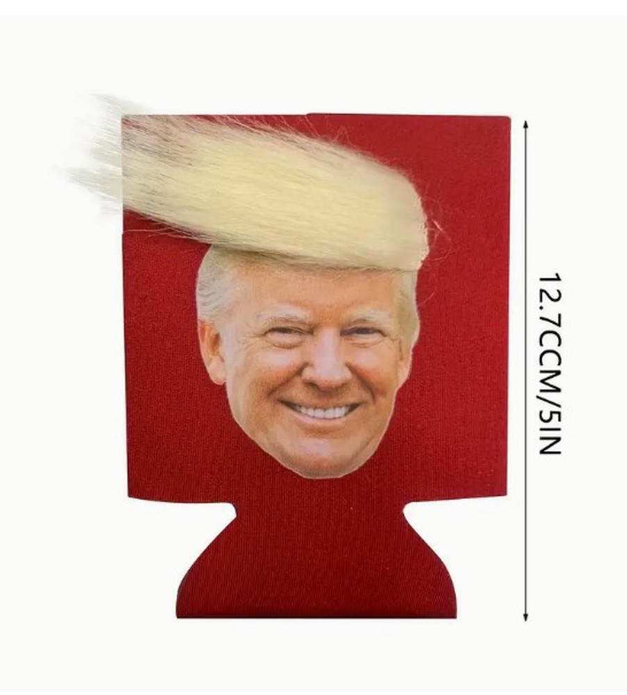 Hilarious Hair Can Koozie 