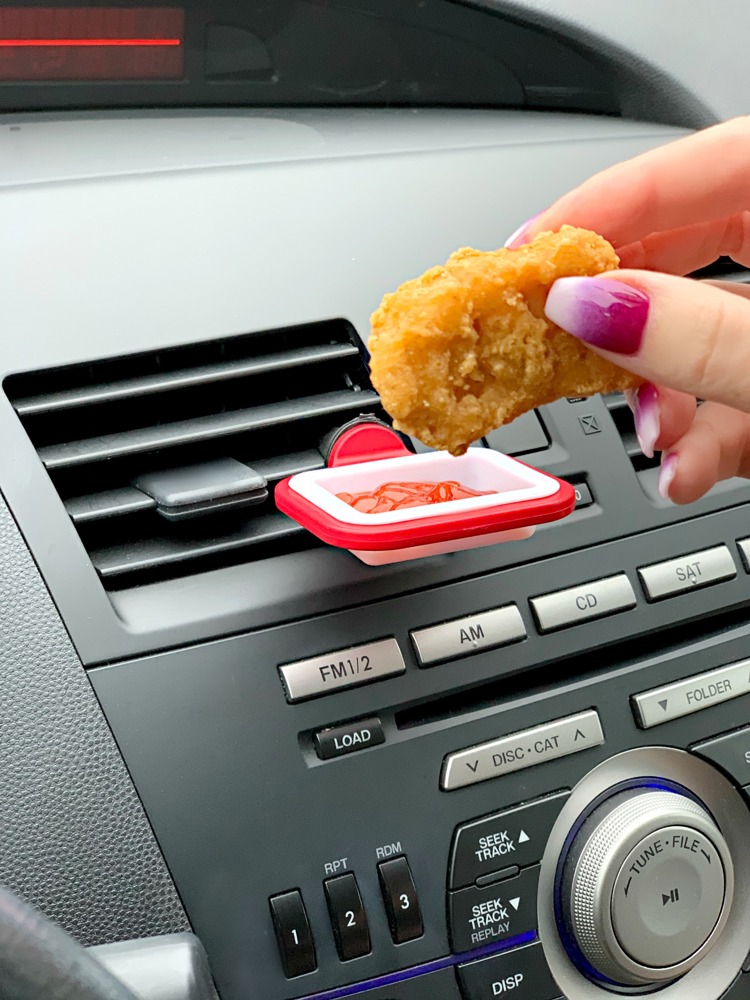 Car Sauce Holder 