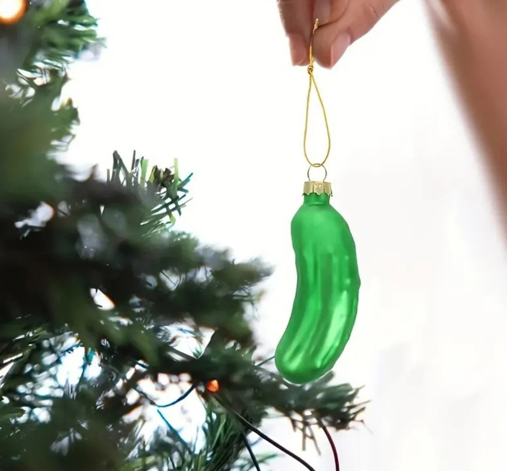 Classic Pickle Ornament 