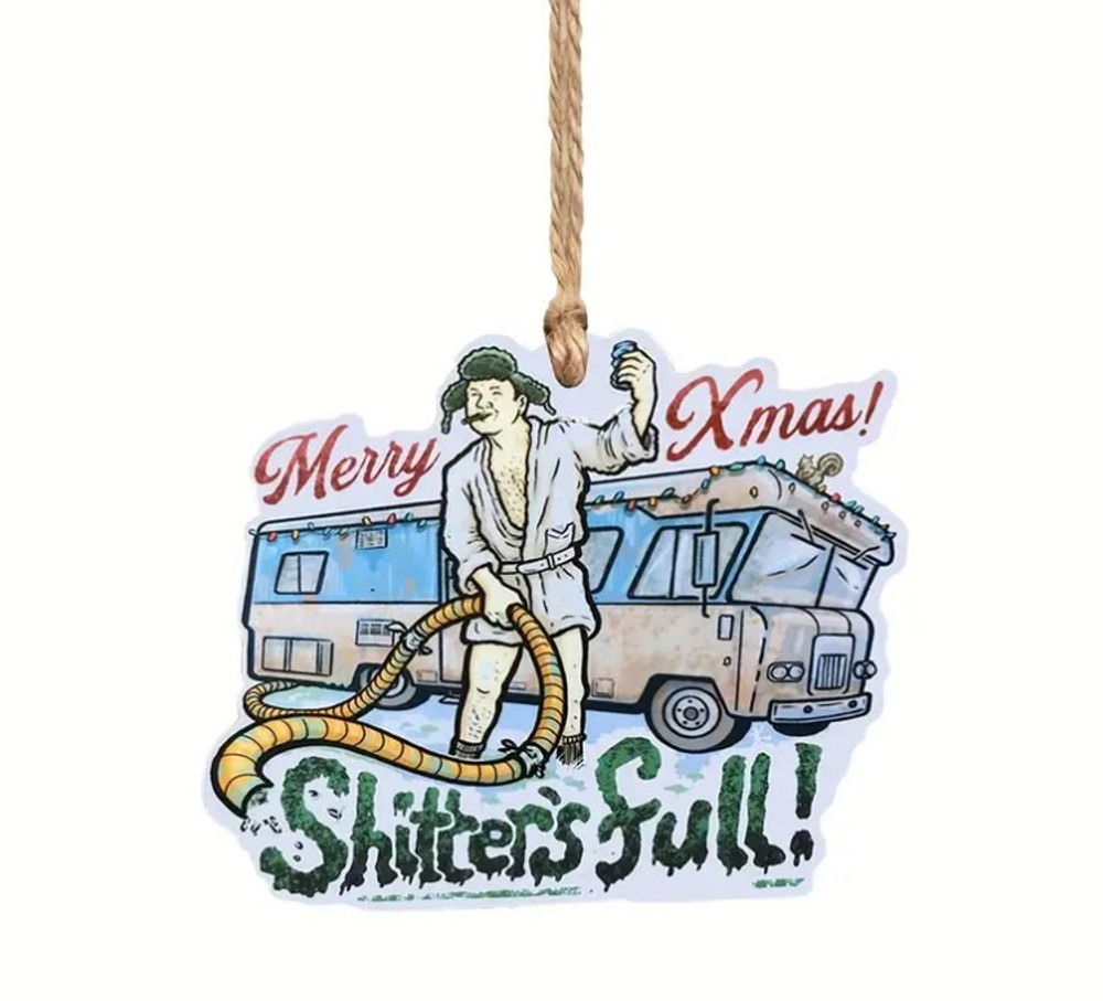 Funny Cousin Eddie RV Christmas Ornament 