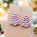  Favorite Christmas Cake Stud Earrings 