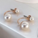  Simple Double Pearl Earrings - CLEARANCE