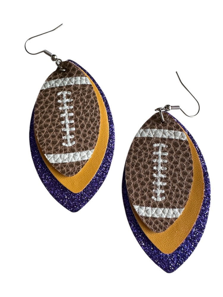 Cute Football Earrings